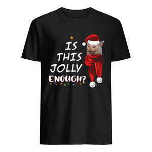 Cats Is This Jolly Enough Christmas Shirt